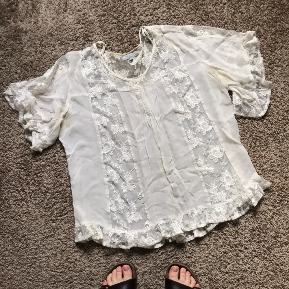 World Market Lace Blouse